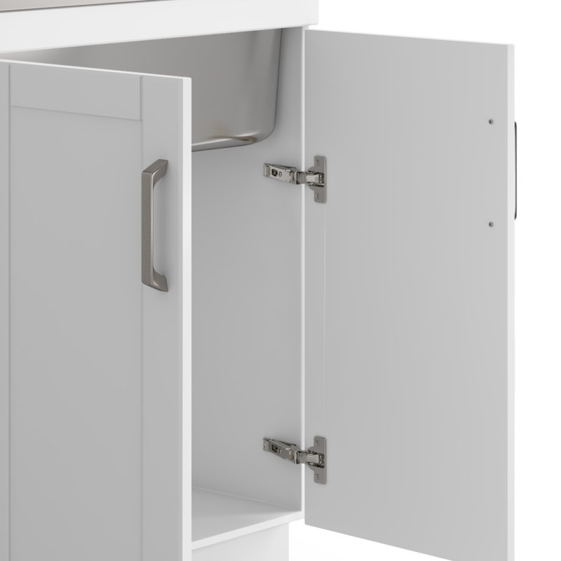 Latitude Run® Kyle Transitional 28 inch Laundry with Faucet and